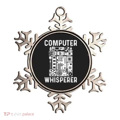 Funny Computer Geek Tech Nerd Computer Whisperer Ornament