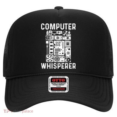 Funny Computer Geek Tech Nerd Computer Whisperer Hat