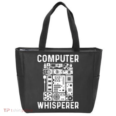 Funny Computer Geek Tech Nerd Computer Whisperer Tote Bag