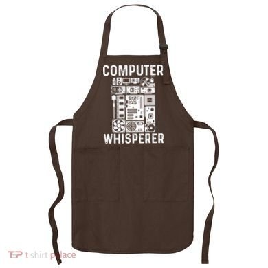 Funny Computer Geek Tech Nerd Computer Whisperer Apron