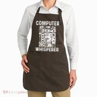 Funny Computer Geek Tech Nerd Computer Whisperer Apron thumb 2
