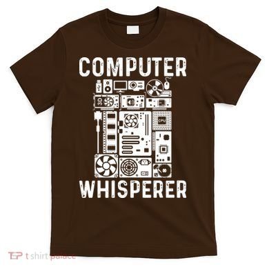 Funny Computer Geek Tech Nerd Computer Whisperer T-Shirt