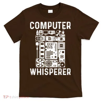 Funny Computer Geek Tech Nerd Computer Whisperer T-Shirt