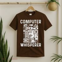 Funny Computer Geek Tech Nerd Computer Whisperer T-Shirt thumb 2