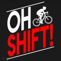 Funny Cycling Gift Oh Shift Road Cyclist Best Bicycle Toddler Hoodie thumb 2