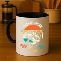 Fisher Come Here Fish Y Fishy Fishy Funny Fishing Gift Coffee Mug thumb 4