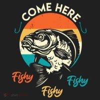 Fisher Come Here Fish Y Fishy Fishy Funny Fishing Gift Beanie thumb 2