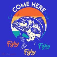 Fisher Come Here Fish Y Fishy Fishy Funny Fishing Gift Toddler Hoodie thumb 2