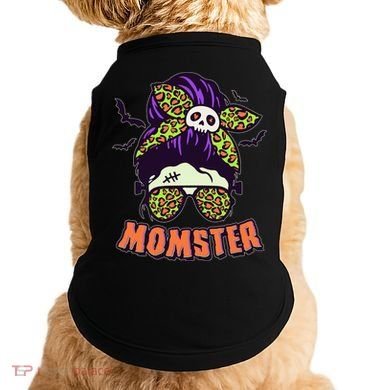 Funny Cute Halloween Momster Doggie Tank
