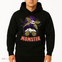 Funny Cute Halloween Momster Hoodie thumb 2