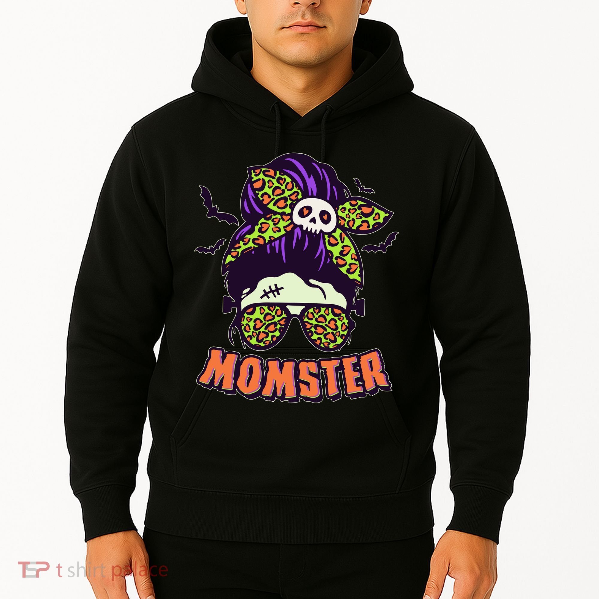 Funny Cute Halloween Momster Hoodie
