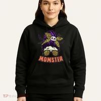 Funny Cute Halloween Momster Hoodie thumb 5