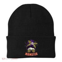 Funny Cute Halloween Momster Beanie thumb 0