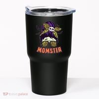 Funny Cute Halloween Momster Tumbler thumb 0