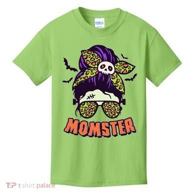 Funny Cute Halloween Momster Kids T-Shirt