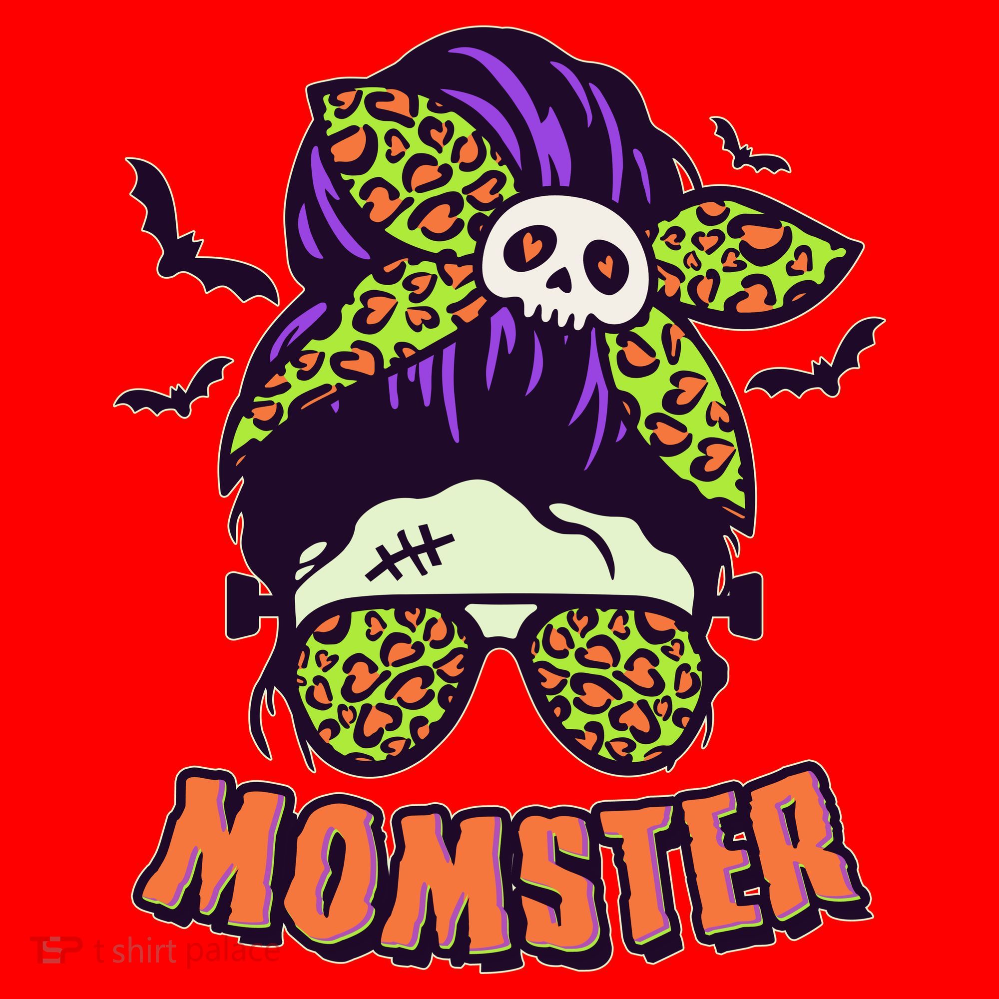 Funny Cute Halloween Momster Santa Hat