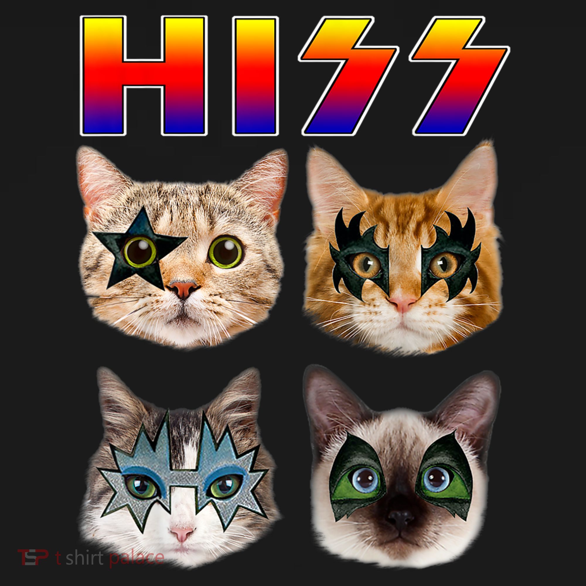 Funny Cat Hiss Rock And Roll For Cat Lover, Cat Dad, Cat Mom Pajama Set
