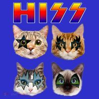 Funny Cat Hiss Rock And Roll For Cat Lover, Cat Dad, Cat Mom Sweatshirt thumb 3