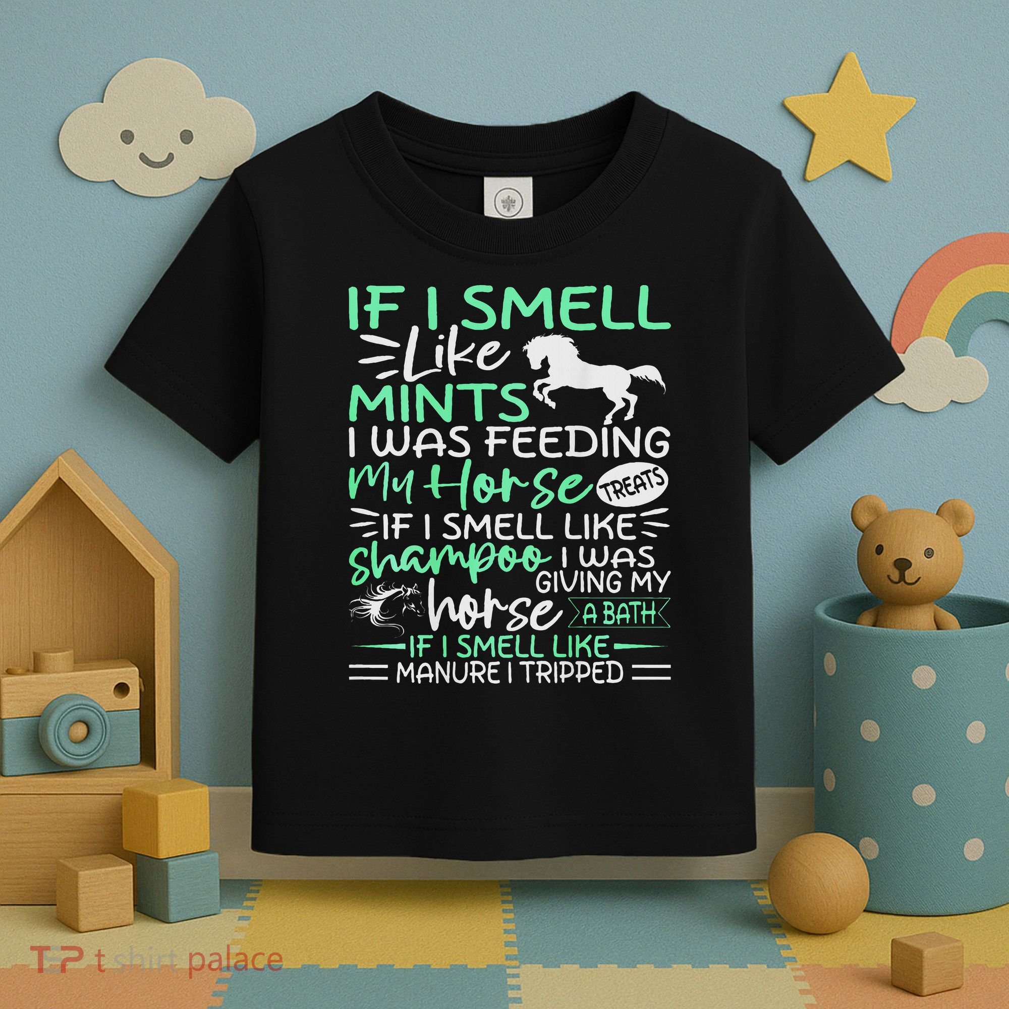 Funny Crazy Horse Women Girl, Horse Lover Ladies Gifts Toddler T-Shirt