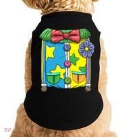 Funny Clown Halloween Costume Suit Doggie Tank thumb 0
