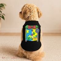 Funny Clown Halloween Costume Suit Doggie Tank thumb 2