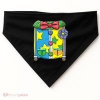Funny Clown Halloween Costume Suit USA-Made Doggie Bandana thumb 0