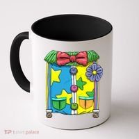 Funny Clown Halloween Costume Suit Coffee Mug thumb 0