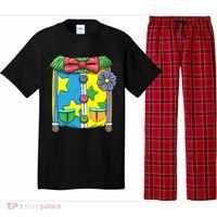 Funny Clown Halloween Costume Suit Pajama Set thumb 0