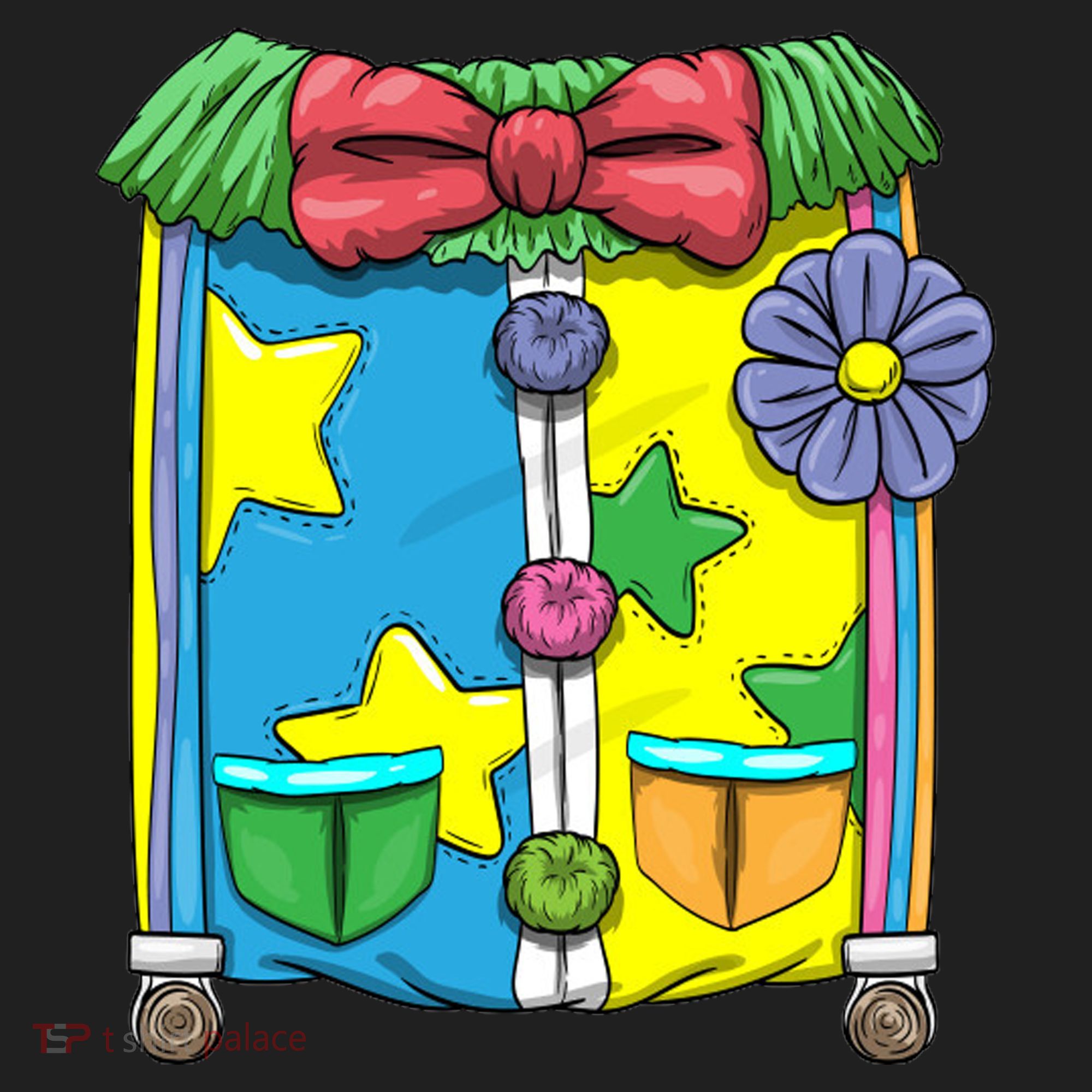 Funny Clown Halloween Costume Suit Hat