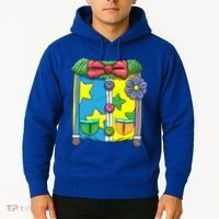 Funny Clown Halloween Costume Suit Hoodie thumb 2