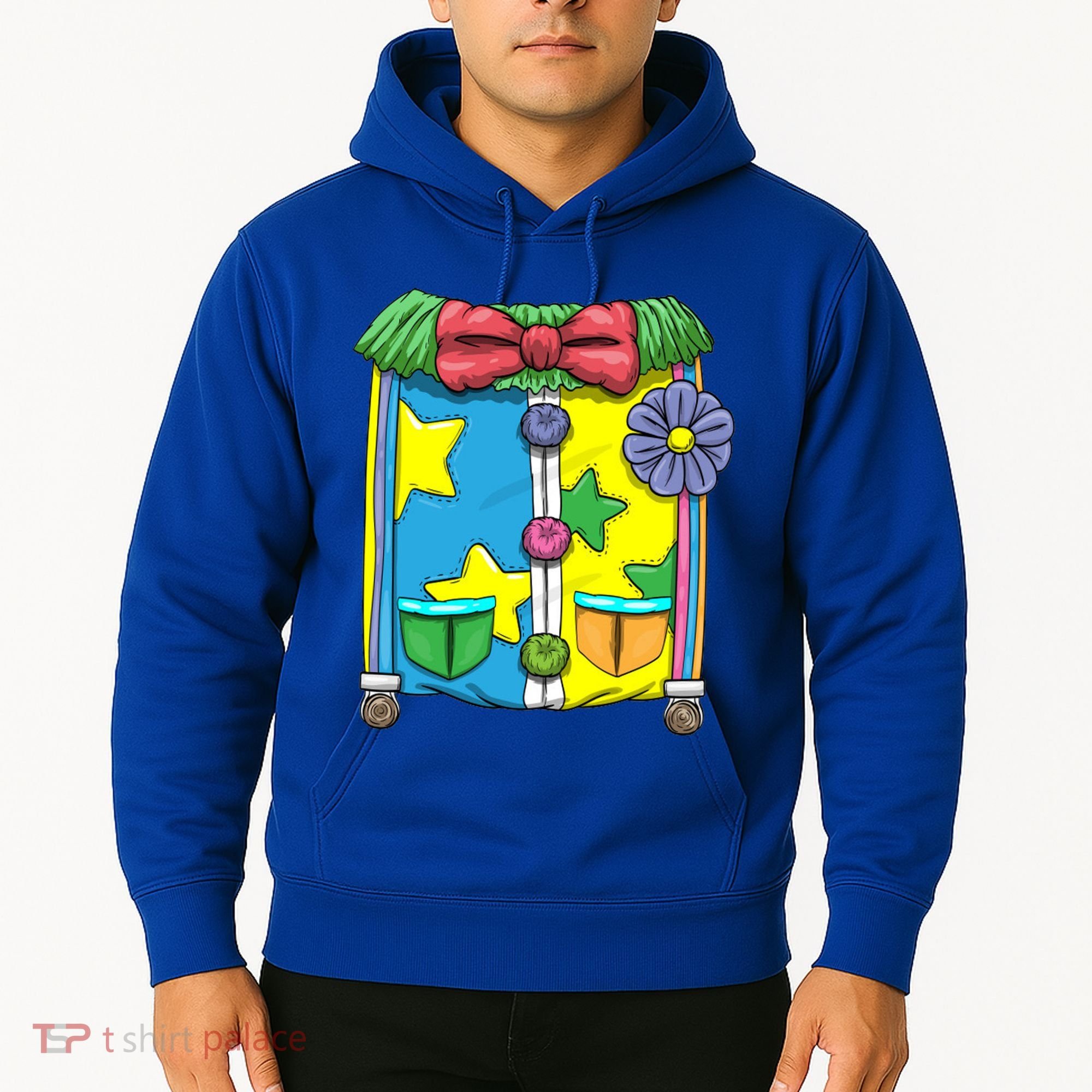 Funny Clown Halloween Costume Suit Hoodie