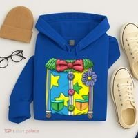 Funny Clown Halloween Costume Suit Hoodie thumb 4