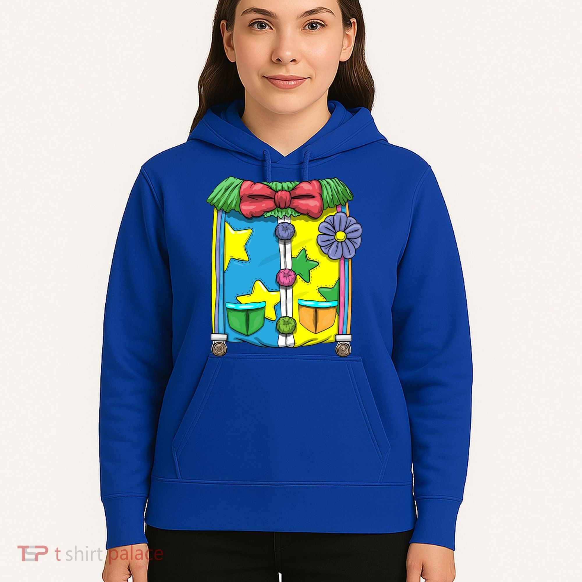 Funny Clown Halloween Costume Suit Hoodie