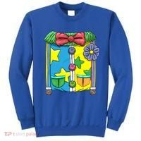 Funny Clown Halloween Costume Suit Sweatshirt thumb 0