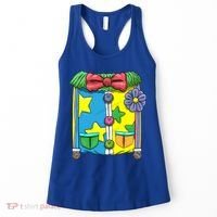 Funny Clown Halloween Costume Suit Women's Tank Top thumb 0