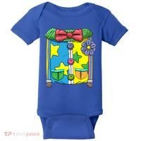 Funny Clown Halloween Costume Suit Baby Bodysuit thumb 0