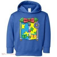 Funny Clown Halloween Costume Suit Toddler Hoodie thumb 0