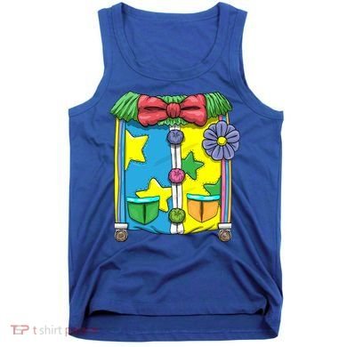 Funny Clown Halloween Costume Suit Tank Top