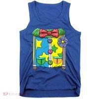 Funny Clown Halloween Costume Suit Tank Top thumb 0