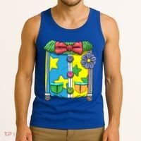 Funny Clown Halloween Costume Suit Tank Top thumb 3