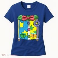 Funny Clown Halloween Costume Suit Women's T-Shirt thumb 0