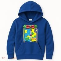 Funny Clown Halloween Costume Suit Kids Hoodie thumb 0