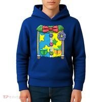 Funny Clown Halloween Costume Suit Kids Hoodie thumb 4
