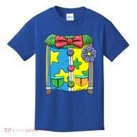 Funny Clown Halloween Costume Suit Kids T-Shirt thumb 0