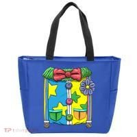Funny Clown Halloween Costume Suit Tote Bag thumb 0