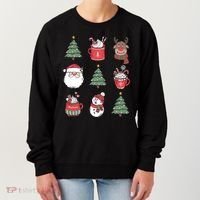 Festive Christmas Holiday Lover Women's Sweatshirt thumb 0