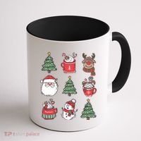 Festive Christmas Holiday Lover Coffee Mug thumb 1