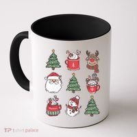Festive Christmas Holiday Lover Coffee Mug thumb 0