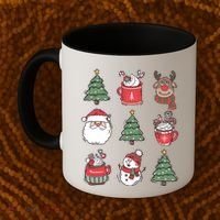 Festive Christmas Holiday Lover Coffee Mug thumb 2
