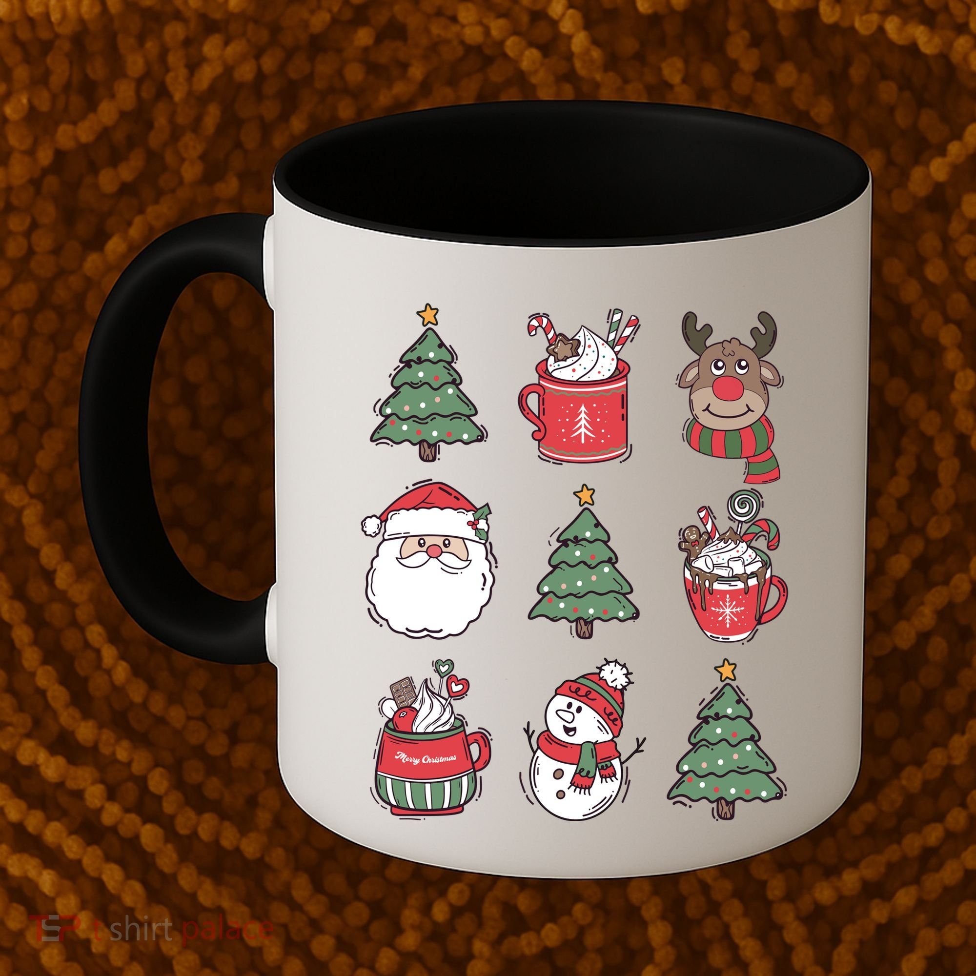 Festive Christmas Holiday Lover Coffee Mug
